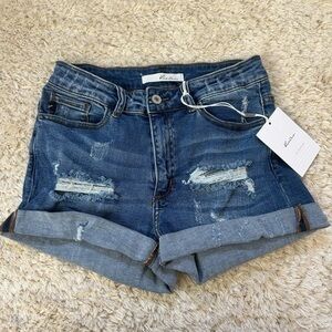 KanCan Womens denim shorts size 26